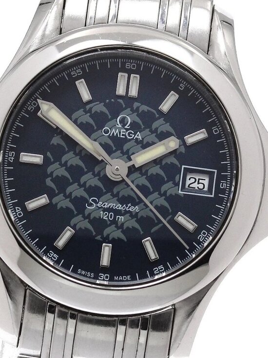 OMEGA Seamaster120 Jacques Mayol 2002 2588.80 Quartz Ladies Watch_956468 main image 6